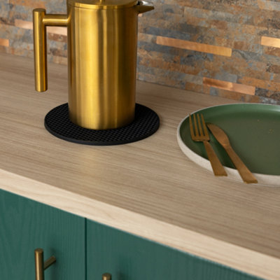 D-C-Fix Tropea Oak 90Cm X 2.1M Self-Adhesive Vinyl Wrap For Doors And Worktops from B&Q