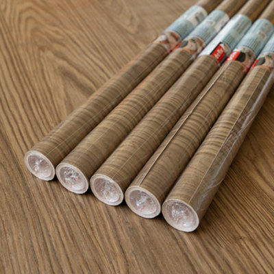 D-C-Fix Casella Oak 67.5Cm X 2M (5 Rolls) Self-Adhesive Vinyl Wrap For Doors And Worktops from B&Q