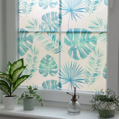 B&Q -  Tropicano Eco Line Pvc Free Static Cling Window Film For Privacy And Décor 1.5M(L) 67.5Cm(W)