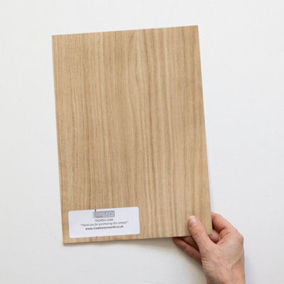 D-C-Fix Tropea Oak A4 Sample Self-Adhesive Vinyl Wrap For Doors And Worktops from B&Q