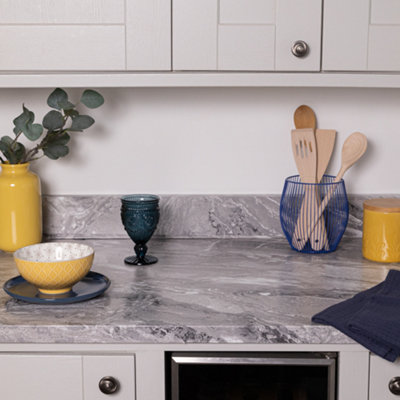 D-C-Fix Marble Paladina Greige 67.5Cm X 3M Self-Adhesive Vinyl Wrap For Doors And Worktops from B&Q