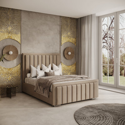 Alec Upholstered Bed By Conrad InteriorsSuper King from B&Q
