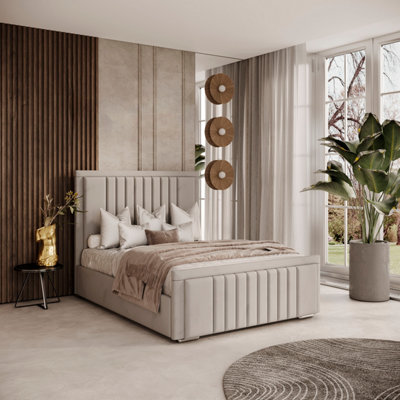 Ambrose Upholstered Bed By Conrad InteriorsSmall Double from B&Q