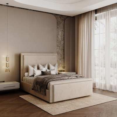 Andres Upholstered Bed By Conrad InteriorsSmall Double from B&Q