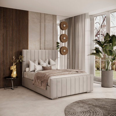 Bastian Upholstered Bed By Conrad InteriorsSuper King from B&Q