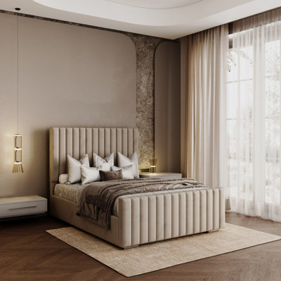 Bayler Upholstered Bed By Conrad InteriorsSmall Double from B&Q
