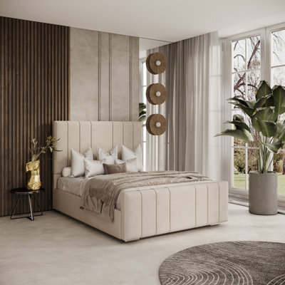 Bennett Upholstered Bed By Conrad InteriorsSmall Double from B&Q