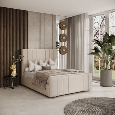 Bennett Upholstered Bed By Conrad InteriorsSuper King from B&Q