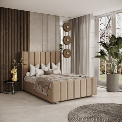Tobias Upholstered Bed By Conrad InteriorsSmall Double from B&Q