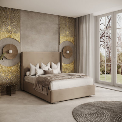 Fabian Upholstered Bed By Conrad InteriorsSingle from B&Q