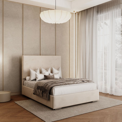 Morris Upholstered Bed By Conrad InteriorsDouble from B&Q