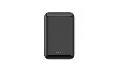 Magnetic Powaer Bank For Wireless Charging- Black