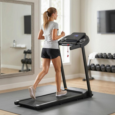 Homcom Treadmill 1.5Hp Electric Motorised Running Machine W/ Led Display from B&Q