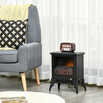 B&Q -  Electric Fireplace StoveFreestanding Fireplace Heater W/ Flame Effect