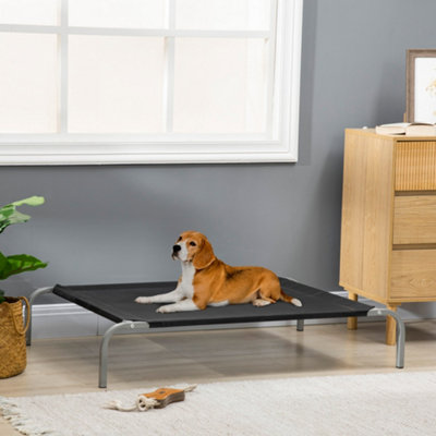 Pawhut Cooling Pet Bed Elevated Dog Bed With Non-Slip Pads For Large Medium Dogs from B&Q