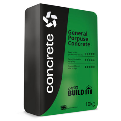 Concrete Cement Multi Purpose 20Kg Ready Mixed By Laeto Build It from B&Q