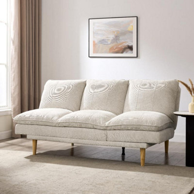 Home Detail Poppy Clic-Clac Sofa BedBeige Linen from B&Q
