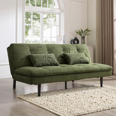 Home Detail Butterfly Clic-Clac Sofa BedSage Green Linen from B&Q