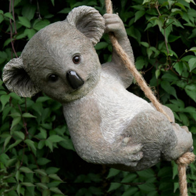 Hanging Koala Garden Ornament Decoration from B&Q