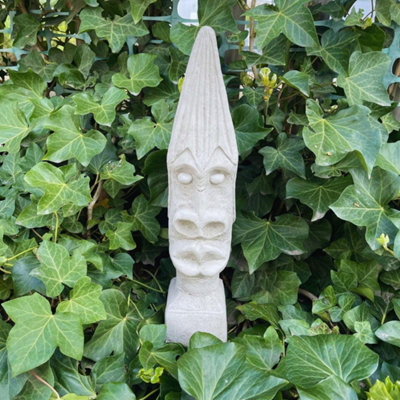 Medium Sized Easter Island Moai Tiki Head from B&Q