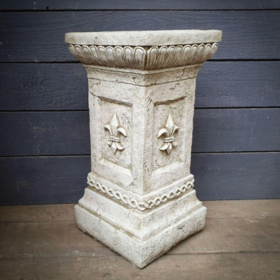 B&Q -  Ancient Plinth Large Column Statuary Pedestal Pc4