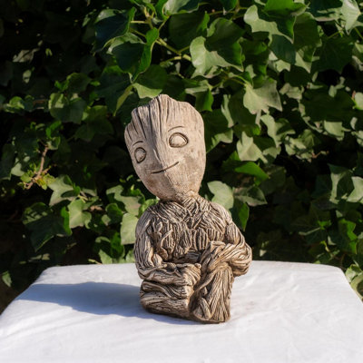Oakley Garden Statue Of A Wood Guardian Stone Cast Garden Ornament from B&Q