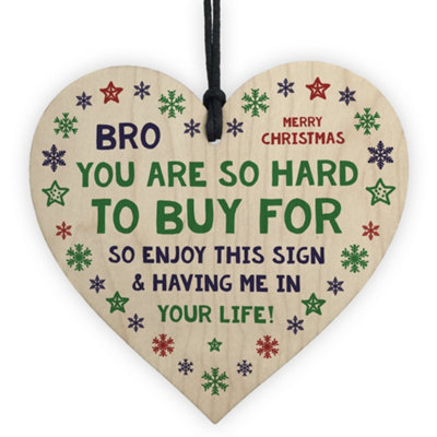 Red Ocean Brother Funny Christmas Gift From Sister Novelty Gift Idea For Brother Him Men from B&Q