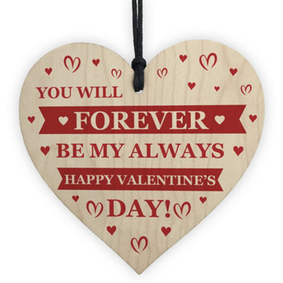 Red Ocean Happy Valentines Day To My Partner Novelty Gift For Him Her Boyfriend Girlfriend from B&Q
