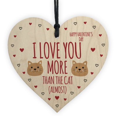 Red Ocean Valentines Day Funny Cat Gift For Girlfriend Wife Husband Boyfriend Novelty Gift