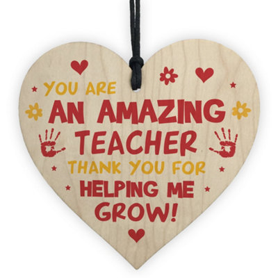 Red Ocean Teacher Gifts Thank You Gift For Him Her Appreciation Gift Leaving School Nursery Gift from B&Q