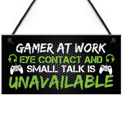 Red Ocean Funny Gaming Christmas Gifts For Son Brother Gamer Gifts For Boys Bedroom Games Room Man Cave from B&Q