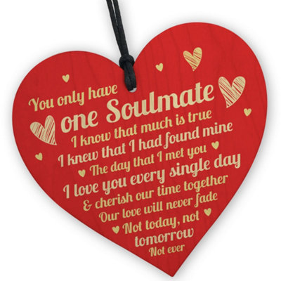 Red Ocean Gift For Soulmate On Valentines Day Anniversary Birthday Husband Wife Gifts Boyfriend Girlfriend Gift from B&Q