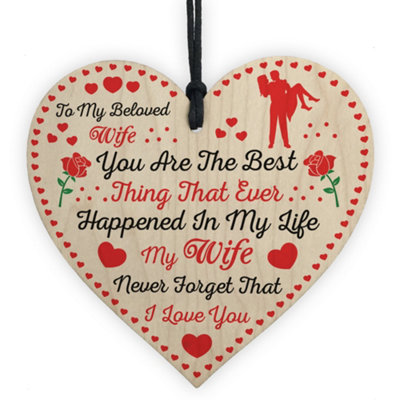 Red Ocean Gifts For Wife On Valentines Birthday Romantic Anniversary Wedding Gifts For Wife From Husband Presents