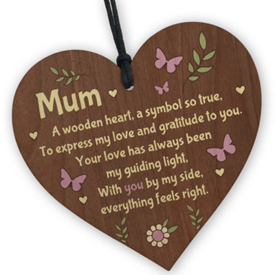 Red Ocean Heartfelt Mothers Day Gifts For Mum Presents For Mum Special Birthday Keepsake Gift From Daughter Or Son Sentimental from B&Q