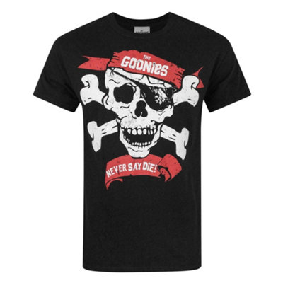 Vanilla Underground Goonies Mens Black Short Sleeved T-Shirt (Small) from B&Q