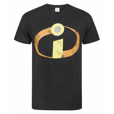 Vanilla Underground Disney The Incredibles Mens Black Short Sleeved T-Shirt (Small)