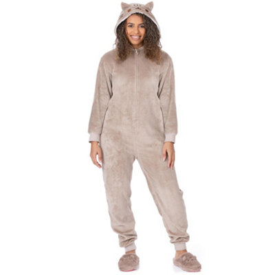 Vanilla Underground Pusheen Womens Brown Pusheen The Cat Onesie (Small) from B&Q
