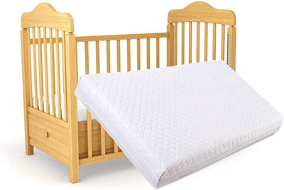 TheWhiteWater Limited Baby Travel Cot Mattress SheetNewborn Crib Travel Bed Mattress100 X 70 X 10 Cm from B&Q