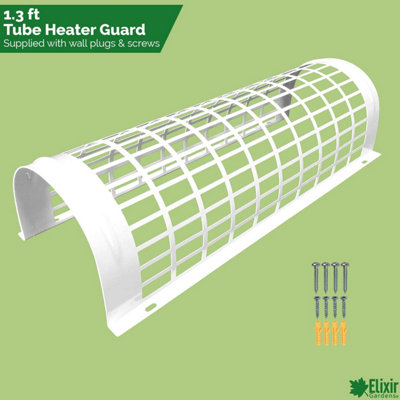 Elixir Garden Supplies Elixir Gardens 1.3Ft Electric Tube Heater Guard from B&Q