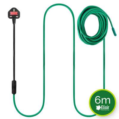 Elixir Garden Supplies Soil Propagation Warming/reptile Vivarium Heating Cable 6M (50W) from B&Q