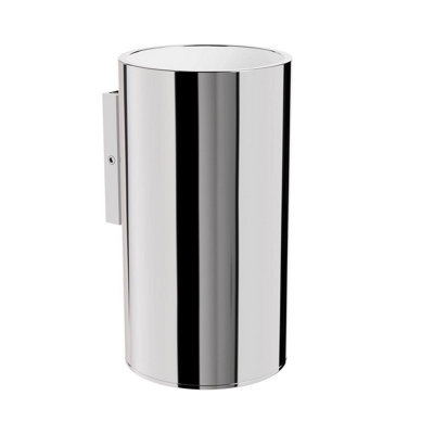 B&Q -  Mio Round Wall Mounted Tumbler Holder In Chrome