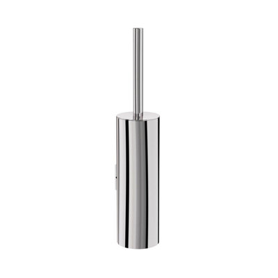 B&Q -  Mio Round Wall Mounted Toilet Brush Holder In Chrome