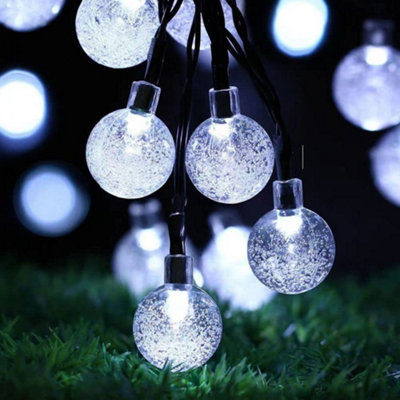Design Group D Diva Group 50 Led Solar String Lights16Ft/5M Waterproof Garden & Outdoor Decorative Lights For GardenPatioYard, from B&Q