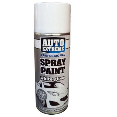 True Gifts 3X 400Ml White Gloss Automotive Paint SprayerMultipurpose Exterior Black MattInterior Metal For CarsBikes,vansMetal, from B&Q