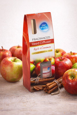 True Gifts Pan Aroma Reed Diffuser Apple & Cinnamon 30Ml from B&Q