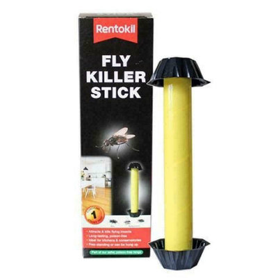 B&Q -  Fly Killer StickPest Insect Flies Catcher/killerEffective Fly Killer Stick For IndoorsOutdoorsGardenHouse,