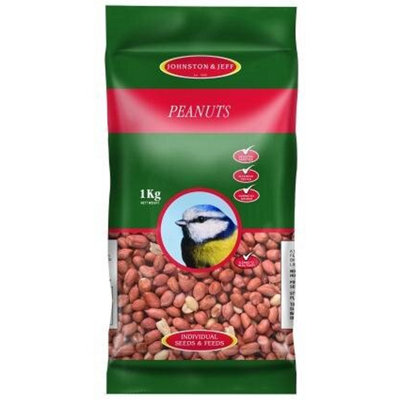 True Gifts 1Kg PeanutsWild Bird Food PeanutsPeanuts For BirdsHigh Energy Source Rich In Oils And Protein from B&Q