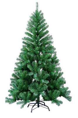 True Gifts Xmas TreeArtificial Christmas TreeRealistic Green Pine BranchesWith Metal StandEasy To AssembleIndoor And Outdoor from B&Q