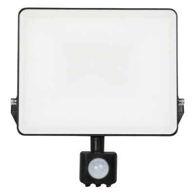 B&Q -  Integrated Pir Led Floodlight With Pir Sensor 50W6000 LumensIp65Day Light 6500K