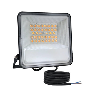 paul russells 100W Led Floodlight13500 LumensIp65 Waterproof Outdoor Security Lights4000K Natural Cool White from B&Q